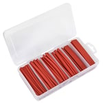 Sealey HST100R 100mm-Red Heat Shrink Tubing Assortment, 95pc 100mm-Red-HST100R, Red