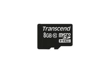 Transcend Premium - flashhukommelseskort - 8 GB - microSDHC