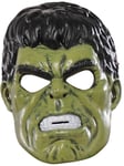 Hulk 1/2 Metallic Mask Adults Licensed Fancy Dress Superhero Mask Marvel