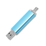 Otg U Disk Usb 2.0 Flash Drive Hot Plug Anti‑Knock Moistureproof For Mobile Phon