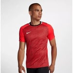 Nike Dri-FIT Academy Football Shirt Red Black Sz M AJ4231-696