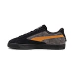 Puma Mercedes AMG Suede T Mens Black Motorsport Inspired Trainers Shoes