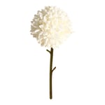 Multicolor Artificial Fake Plastic Plant Flowers Home Garden Wedding Decor, Artificial Flowers for Easter Day (White)