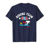 Peanuts - Snoopy Woodstock USA Rowing Team T-Shirt