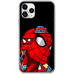 ERT GROUP Coque de téléphone Portable pour Iphone 11 Pro Original et sous Licence Officielle Marvel Motif Spider Man 042 Parfaitement adapté à la Forme du téléphone Portable, Coque en TPU