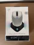 Alienware 610M Wired/Wireless Gaming Mouse - AW610M Lunar Light