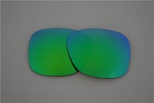 NEW POLARIZED REPLACEMENT GREEN LENS FOR OAKLEY CROSSRANGE PATCH SUNGLASSES