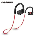 CBAOOO Casque Bluetooth sans fil Crochet Casque Sport Casque Bluetooth Casque avec micro pour téléphone