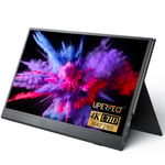 Moniteur portable 4K Moniteur de jeu HDR 15,6" 600 nits Luminosité 100 % Adobe sRGB HDMI USB-C Moniteur externe