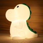 Nattlampa för barn, dinosaurienattlampa för bebis, 7 färger och touch, USB-laddningsbar LED-lampa, nattlampa för barn, dekorationslampa för barnrumsdekor, födelsedagspresent