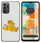 Housse En Silicone Pour Samsung Galaxy A23 5G Design Lions Dessins