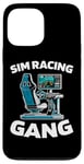 Coque pour iPhone 13 Pro Max Gamer Racer Simulation De Course - Sim Racing