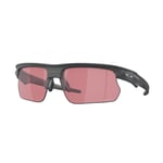 Oakley Bisphera Prizm: Matte Carbon Prizm Dark Golf