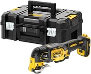 DEWALT - Multicutter 18v - 35 accessoires - 3 positions de réglage de la butée de profondeur - changement de lame facile - livré sans batterie ni chargeur - DCS356NT-XJ