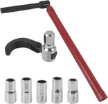 Clé pour Robinet set,13 MM Clé Robinet,Qualité de L'acier Clé à Pipe,Cle Robinet Remplacement 8-12 MM,Cle a Bonde Convient pour la Réparation des Robinets (1)