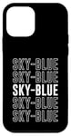 Coque pour iPhone 12 mini Bleu ciel