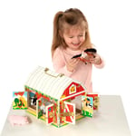 Horse Wooden Latches Barn Toy Barn Set Farm Toy Play set Melissa and Doug 12564