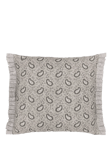 Bedeck of Belfast Cora Cushion, Light Grey