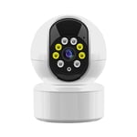 Tlily - CaméRa ip de SéCurité WiFi 1080P CaméRa de Surveillance Vision Nocturne Infrarouge 2.4G Audio Bidirectionnel Rotation à 360° Babyphone