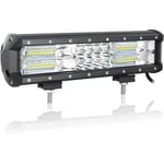 12 tum 180W LED-ljusramp Spot Flood Combo Beam LED-ramp 12V 24V Arbetslampor för 4x4 Offroad Lastbil Traktor Båt Bil ATV UTV SUV