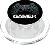 Gamer Jeaux Video Garçons Adolescents PopSockets PopGrip - Support et Grip pour Smartphone/Tablette avec un Top Interchangeable PopSockets PopGrip pour MagSafe