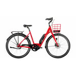 Ecoride Ambassador AXS M-5 E6 C140 Röd M/L   Recycle - Elcykel-Recycle - Standard Elcykel-Recycle