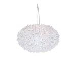 Kartell - Bloom S1 Suspension 9265, Matt White, Incl. 6xLED 4,5W G9 - Pendellampor - Ferruccio Laviani - Vit