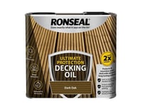 Ronseal Ultimate Protection Decking Oil Dark Oak 2.5 litre RSLUDODO25L