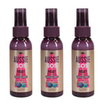 Aussie SOS Heat Savior Leave-On Conditioning Hair Spray 100ml x 3