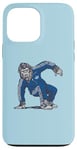 Coque pour iPhone 13 Pro Max Break Dancing Sasquatch B-Boy Bigfoot Dancer