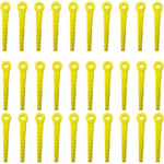 100Pcs lames en plastique pour débroussailleuse - AQSACOKIYA - Push-N-Load 3/hybrid PivoTrim/hybrid 2-N-1 - Lame de débroussailleuse