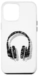 iPhone 12 Pro Max Headphones (Vintage Black Shadow) DJ Case