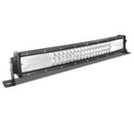 AUXTINGS 56 cm 270W Barre Lumineuse LED incurvée de Combo inondation ponctuelle Triple Ligne pour Tout Terrain ATV SUV 4x4 Pickup Tracteur,12V 24V DT étanche