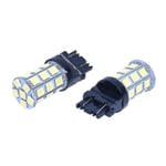 2X T25 W21/5W 3157 7443 Xenon Valkoinen 27 5050 Smd Led Polttimo 12V Lamppu Autovalo