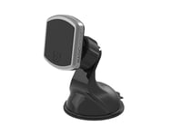 Scosche MPWDB MagicMount Pro Magnetic Car Phone Holder Windshield or Dashboard Mount with Suction Cup - 360 Degree Adjustable Head, Universal with All Devices - Suction Mount, Black