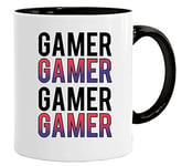 Acen Merchandise Ensemble tasse et coffret cadeau Gamer Idée cadeau d'anniversaire Tasse à café en céramique Cadeau d'anniversaire Gamer