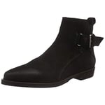 Tommy Jeans Femme G1385ames 1b Bottes à Tige Courte, Noir 990, 37 EU