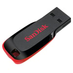 Sandisk usb-minne 2.0 blade 32gb svart u