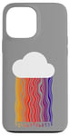 iPhone 13 Pro Max Cloud with Rainbow Rain Code Wave Case