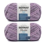 Bernat Blanket Twist Purple Haze - Lot de 2 paquets de 300 g - Polyester - 6 super volumineux - 200 m - Tricot/crochet