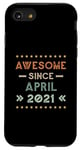 iPhone SE (2020) / 7 / 8 Awesome Since April 2021 Birthday Design Case