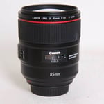 Canon Used EF 85mm f/1.4L IS USM Short Telephoto Lens