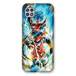 Samsung Galaxy A22 5G Manga Dragon Ball Sangoku White Case