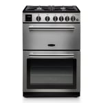 Rangemaster Professional + 60CM All Gas Range Cooker - Stainless