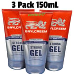 Brylcreem Strong Gel 24 Hour Hold , 150 ML , 3 PACK 