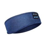 Trådlösa hörlurar bluetooth 5.0 sovhörlurar sporthörlurar sovhörlurar sport pannband ögonmask hörlurar usb 1. blue