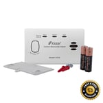 Kidde Carbon Monoxide Alarm K7CO, 10 Year Warranty, CO Alarm With Batteries