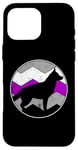 Coque pour iPhone 16 Pro Max Drapeau asexué LGBT vintage LGBTQ Ace Asexuality Gay Pride