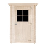 Abri de jardin en bois TIMBELA - 144 x 239 cm - Ep. 19 mm - M306