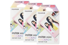 Fujifilm Instax Mini Instant Photo Film - Macaron - Pack of 30